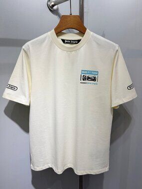 Classic Palm Angels Crew-Neck Short Sleeve